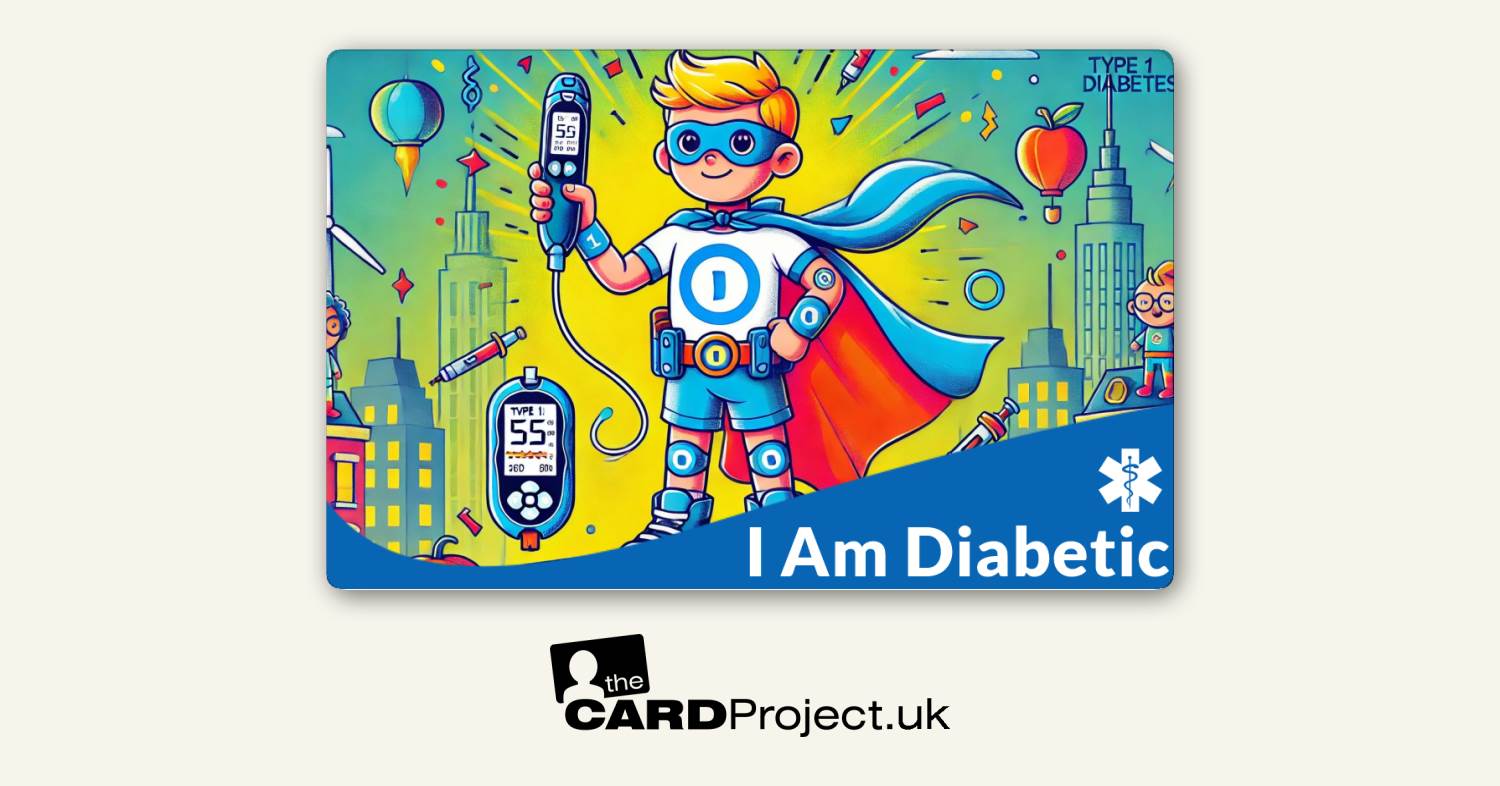 I Am Diabetic Kids Design